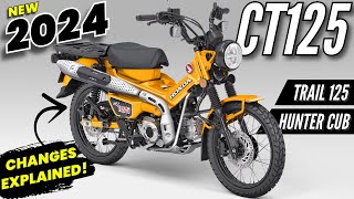 NEW 2024 Honda CT125 / Trail 125 Motorcycle Released   Changes  Explained!