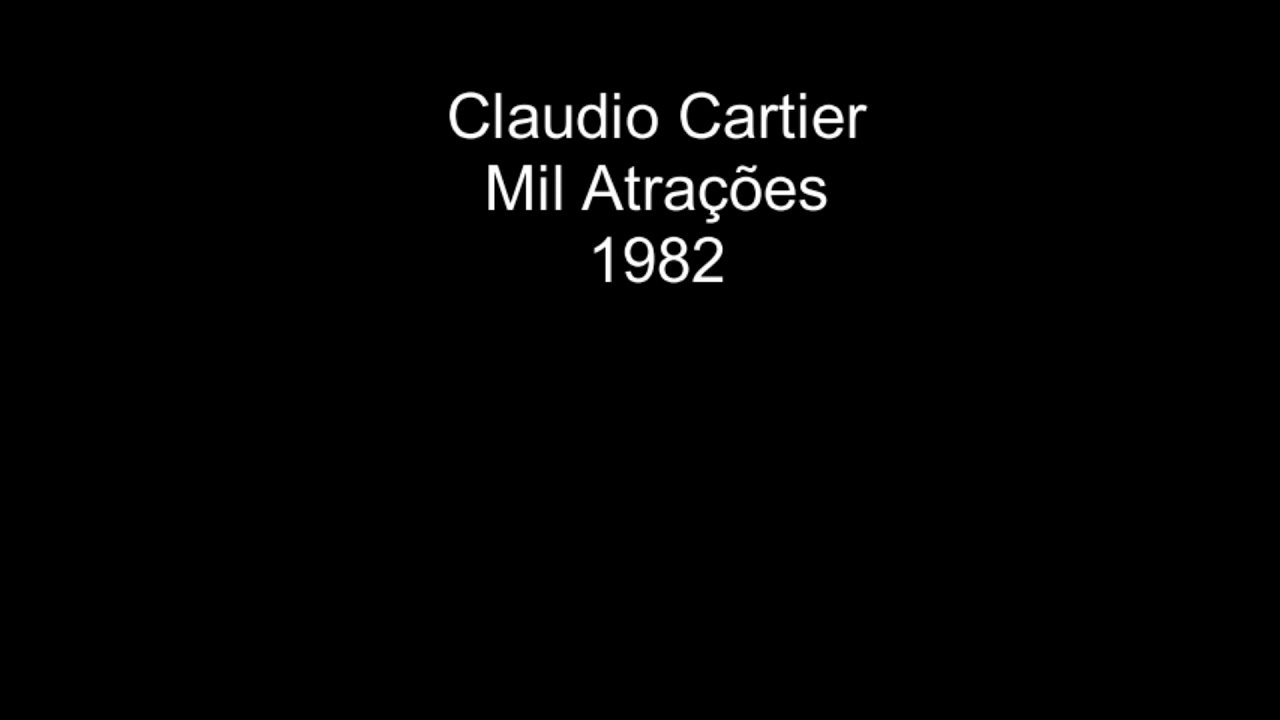 Claudio Cartier 'Mil Atrações' 1982