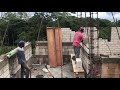 Building a house in Jamaica 🇯🇲 part 4: progress on the integral water tank