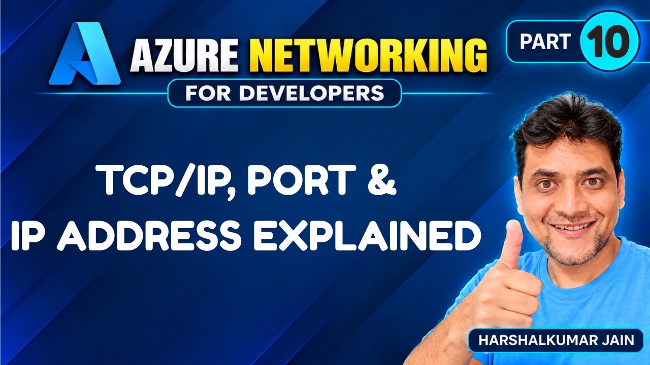 10: TCP/IP vs TCP vs IP Address Vs Port | Ports In Networking | Azure ...