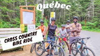Cross Country Cycling in Mont Sainte Anne