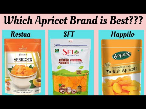 Top 3 Apricot Brand in India | Comparison of the top 3 Most selling Apricot brands on Amazon