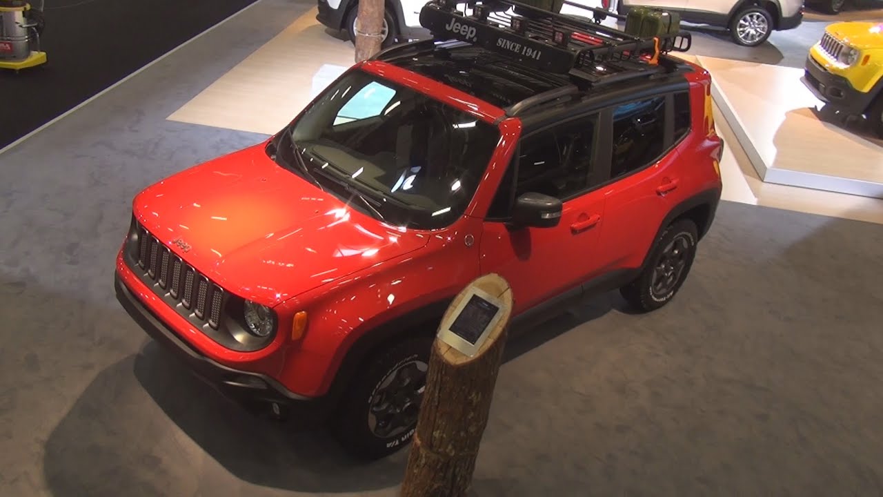 Jeep Renegade Trailhawk 2 0 L Multijet Diesel 4x4 2015 Exterior And Interior In 3d