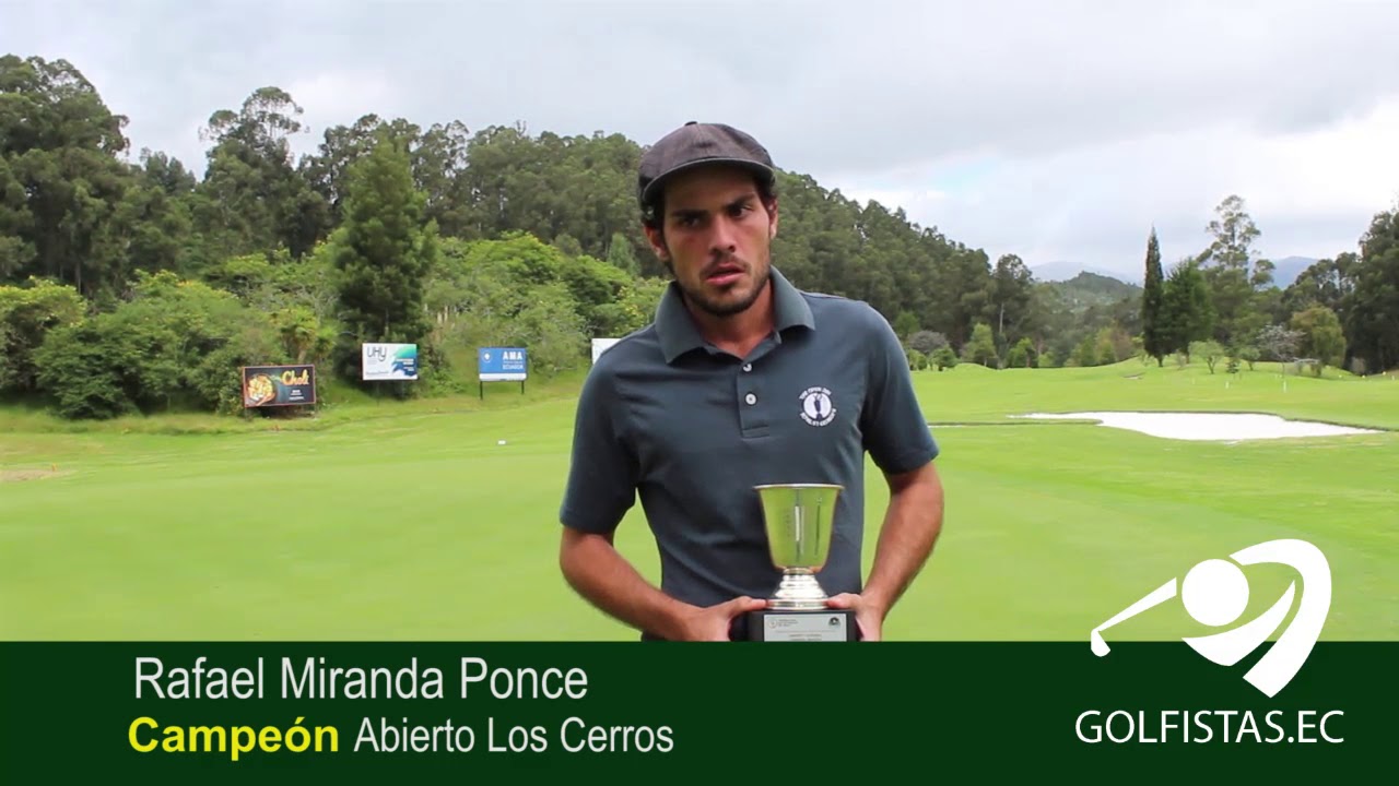 Entrevista al campeón del Abierto de los Cerros Rafael Miranda
