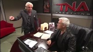 Tna11 Throwback Flair Throws A Bombshell