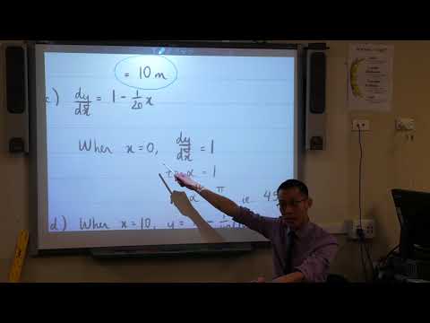 Equation of Path (4 of 4: Example question)