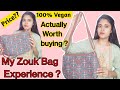 My Zouk bag experience is it worth buying or not 🥹|| Zouk Bag review @beautywithfarhat
