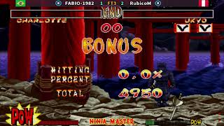 FABIO-1982 🆚 RubicoM - Samurai Shodown II / Shin Samurai Spirits - Haohmaru jigokuhen - FT.3