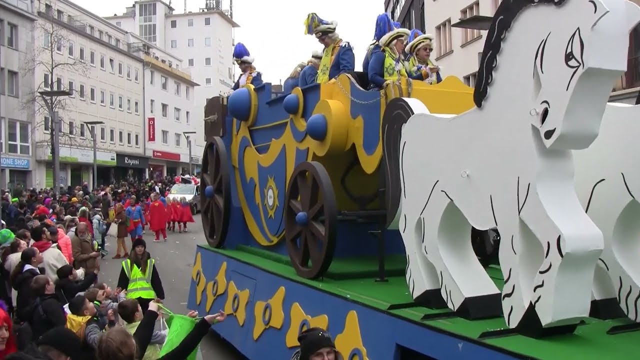 Veilchendienstagszug Mönchengladbach 21.02.2023 Teil 5/7 (Hindenburgstraße)