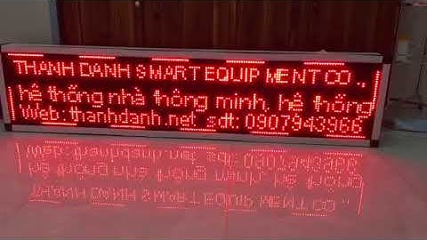 Module led quảng cáo P10