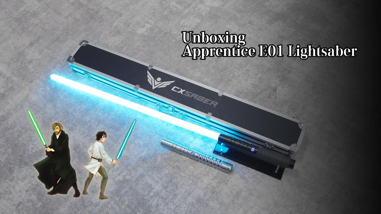Распаковка Apprentice E01 Lightsaber