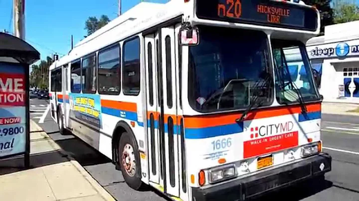 Nassau Inter-County Express 2004 OBI Orion V CNG 1666 on the N20