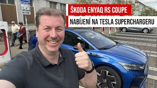 Škoda Enyaq může v ČR nabíjet na Tesla Superchargerech!