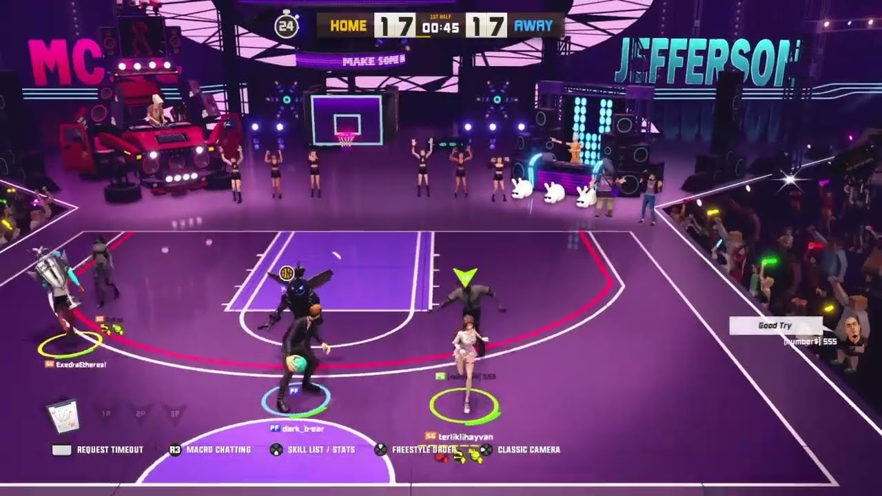3on3 freestyle / New Character OX Queen Gameplay