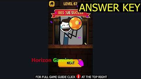 Draw to Save Stickman Story LEVEL 67 - Gameplay Walkthrough Android IOS