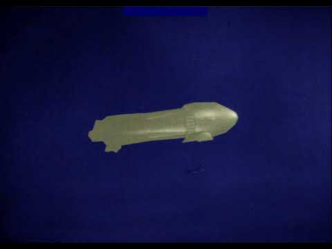 Flash Gordon -Space Soldiers ( 1936 ) Rocketship colorized