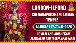 LIVE -Londaon Ilford - Sri Nagapooshani Amman temple - Alangara Festival Homam Abishekam & Alangaram