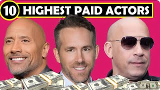 💰 Top 10 Most Highest Paid Actors in the World 2024 🌟