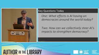 Bruce Schneier: Rewiring Democracy How AI Will Transform Our Politics, Government, and Citizenship