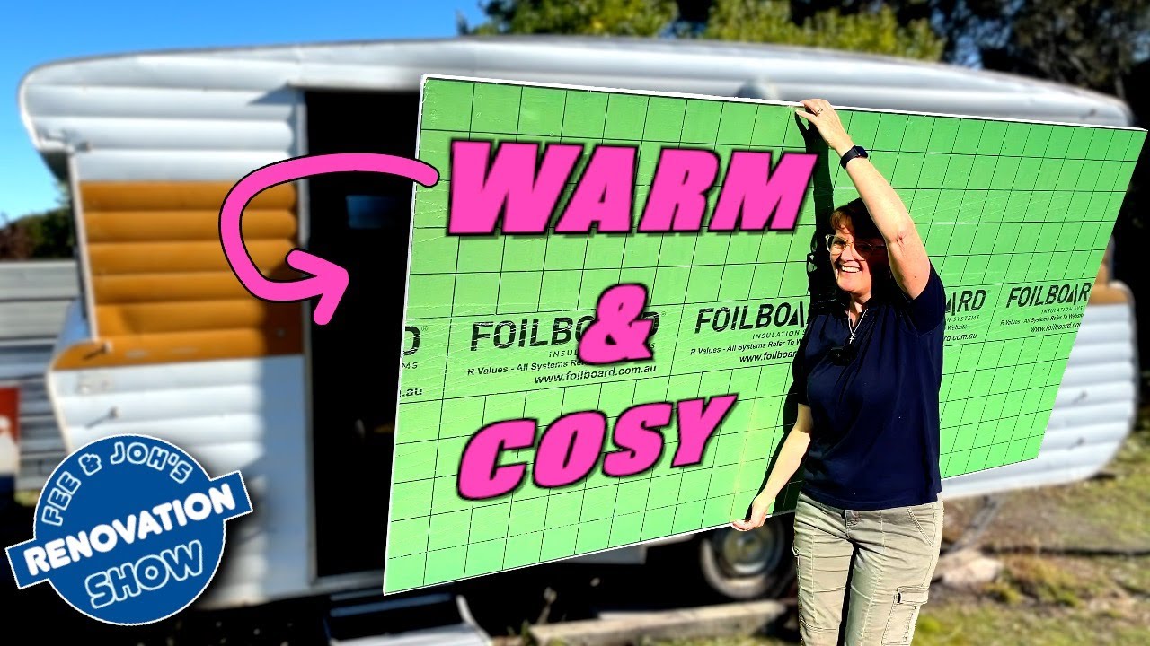 INSULATING a Vintage Caravan! - 1975 Viscount Ambassador Build Pt17