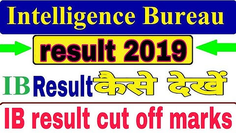How To Download IB Security Assistant Result 2019/IB Result 2019 Kaise Nikalen/IB Result 2019 Out