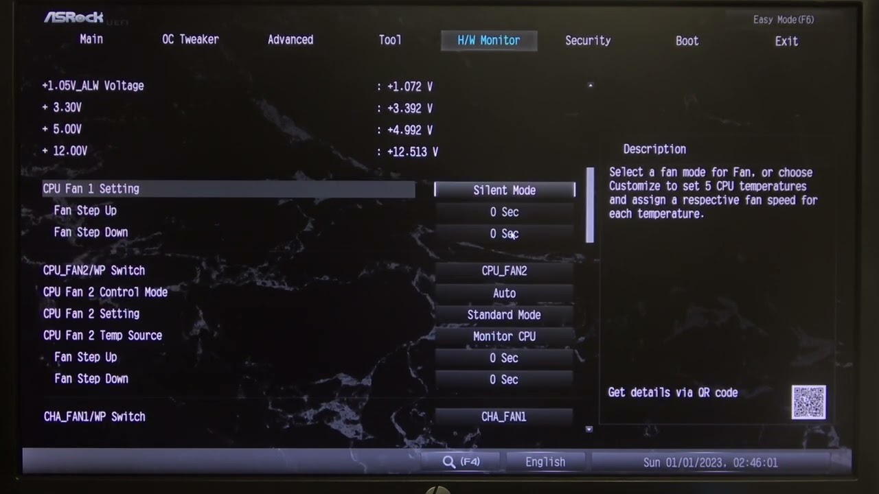 How to Change Fan Speed on ASRock X670E Taichi Carrara - YouTube
