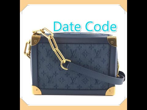 Louis Vuitton Soft Trunk Monogram Denim Blue in Denim with Gold