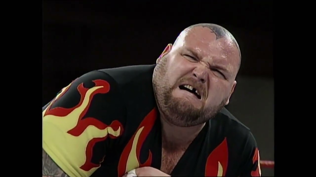 Bam Bam Bigelow Vs Earthquake WWF Superstars of Wrestling Feb 1993