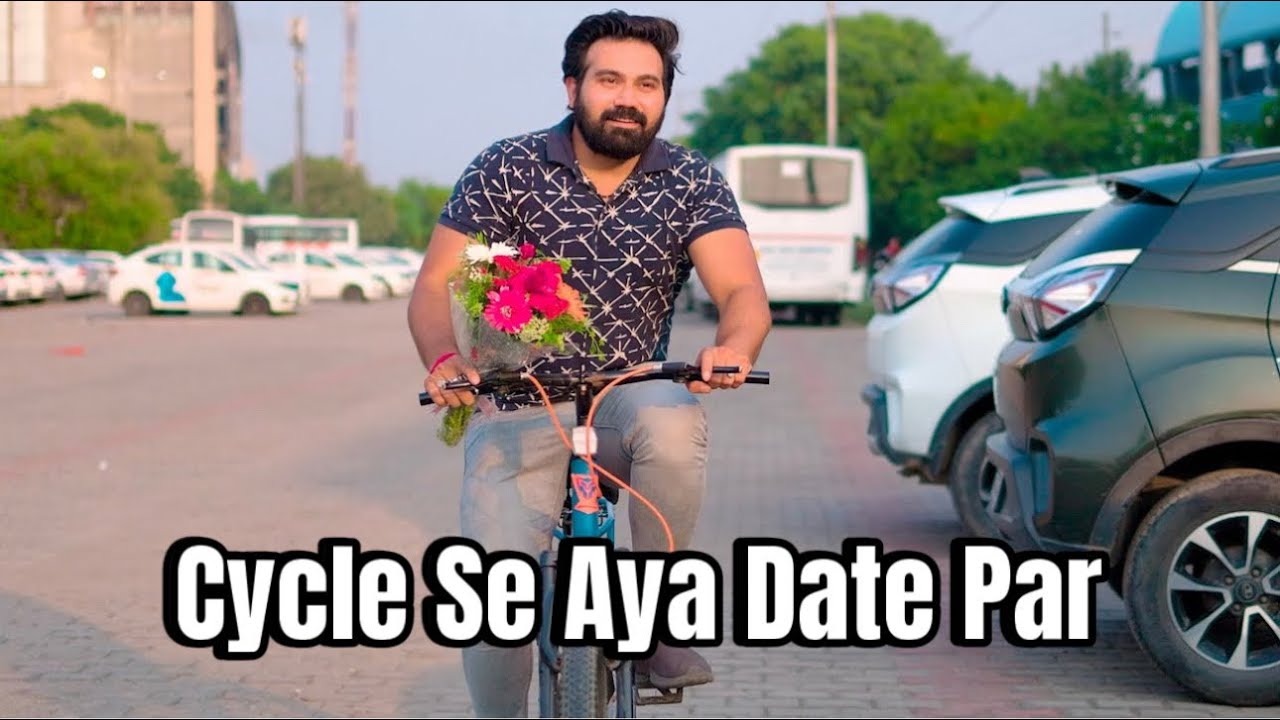 First Date Par Aya Cycle Se || Vinay Sharma
