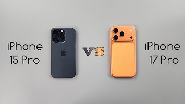 iPhone 17 Pro vs iPhone 15 Pro Speed Test & Camera Comparison 