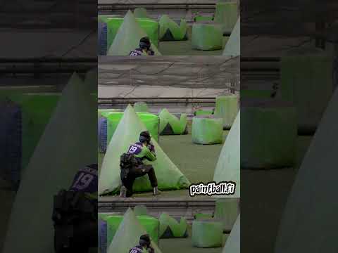 Slow-motion paintball shots #shorts  #paintball #finnishpaintball #paintballfi