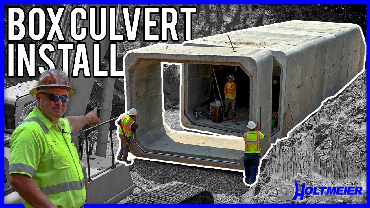 Kerns Drive Box Culvert Install