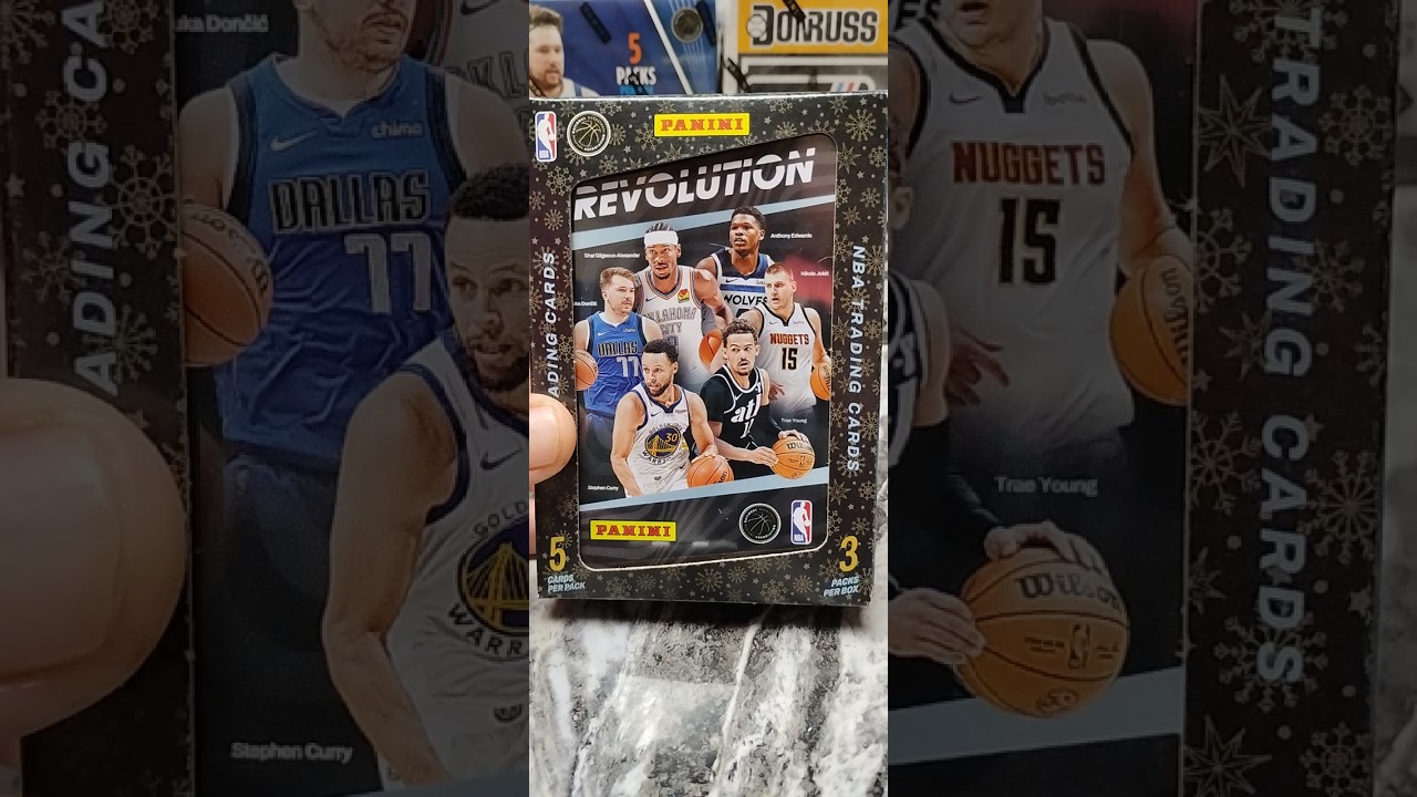 Panini Revolution Winter Tin NBA Trading Cards 