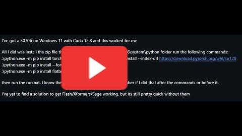RTX 50 Series Framepack Install | Uncensored Low VRAM Local AI Video Generation | 5070 5080 5090