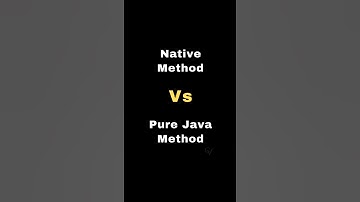 Java Native Methods vs. Pure Java Methods ✍️