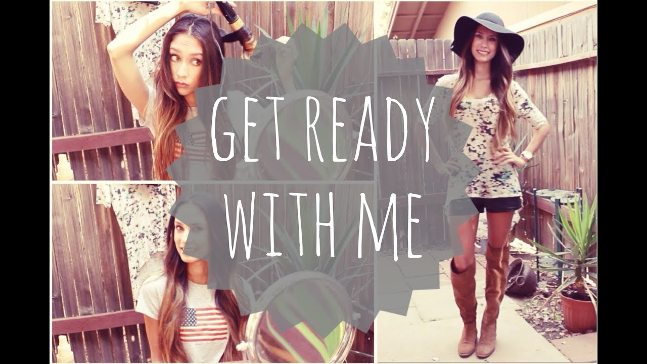 Get ready with me! Maquillaje + Pelo + Ropa