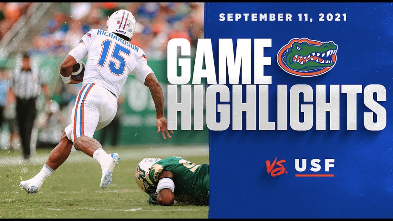 Florida vs. USF 2021 - Full Game Highlights - YouTube