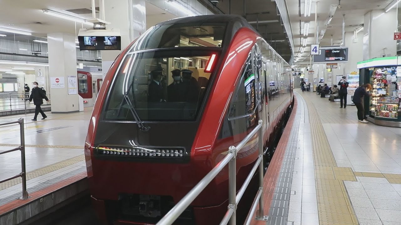 近鉄新型名阪特急「ひのとり」 報道向け試乗会 - YouTube