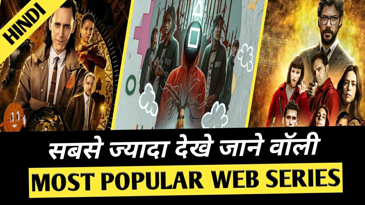 Top 5 Hindi Dubbed Web Series On Netflix (part - 1) // Netflix, Disney+ ...