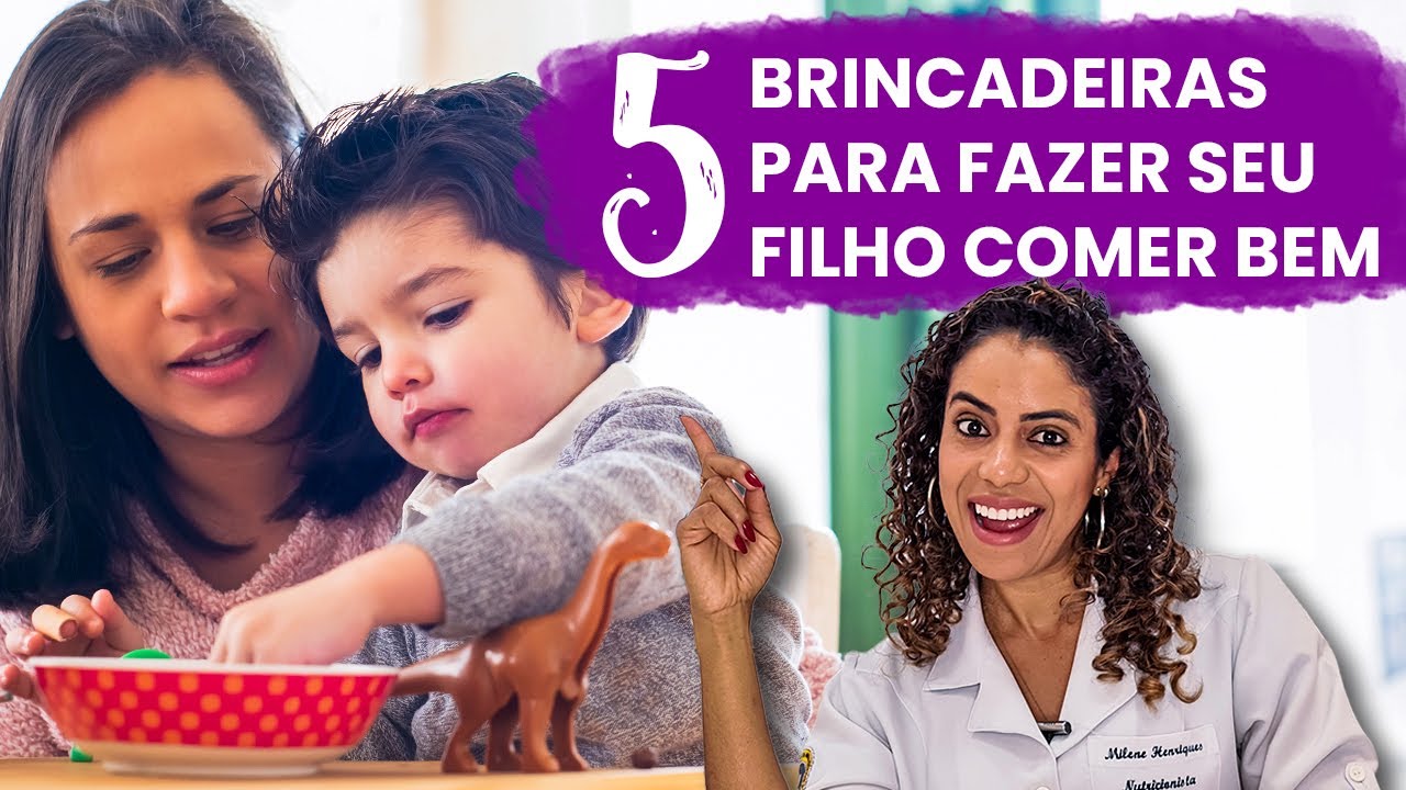 SEU FILHO VAI COMER SEM PRESSÃO E COM PRAZER! QUER APRENDER COMO?