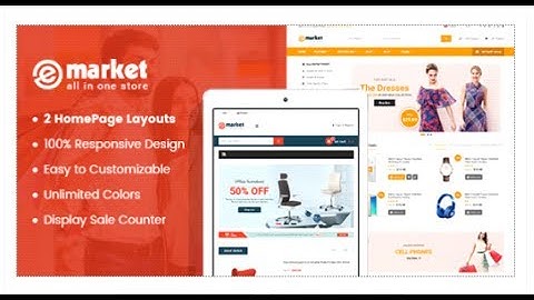 E-market - Stunning and Responsive Magento 2.1 Theme | Themeforest Download