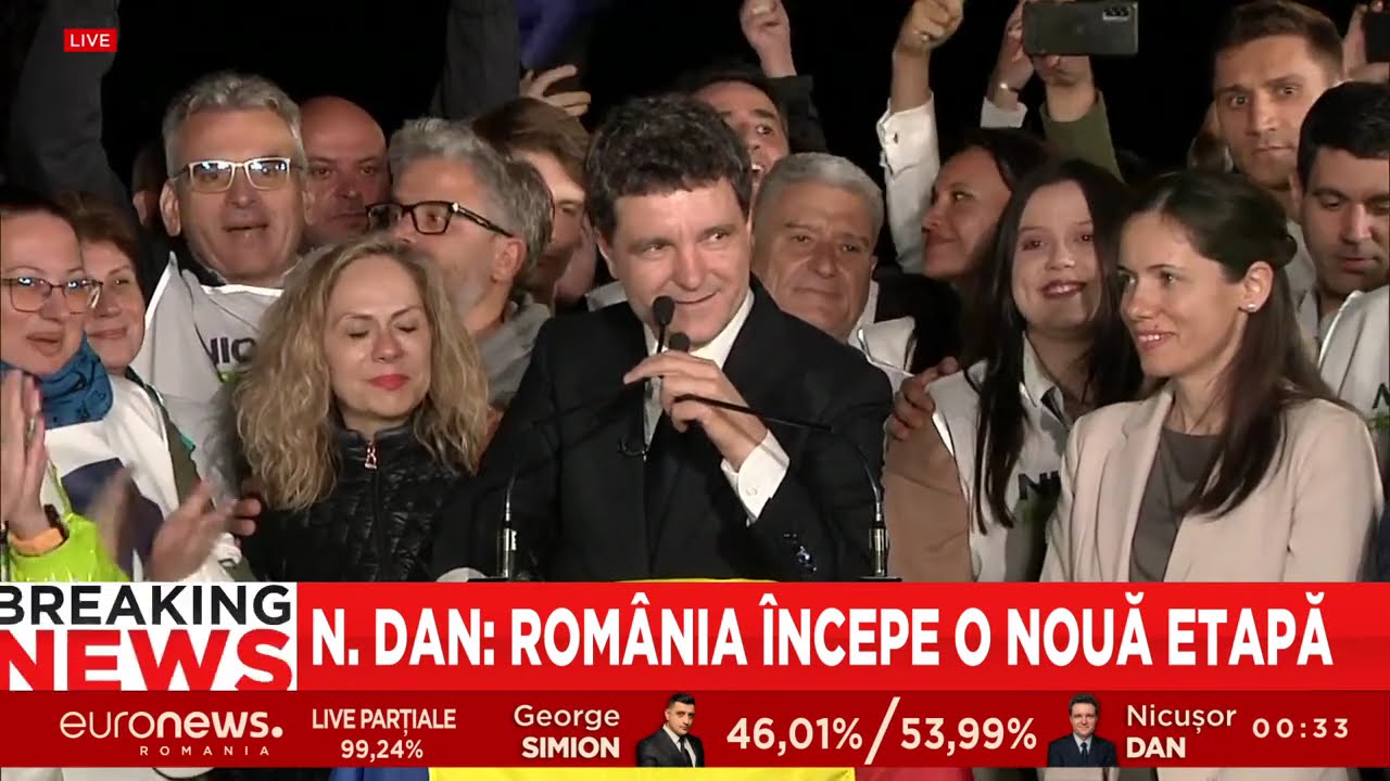 Nicuşor Dan A Câştigat Alegerile Prezidenţiale: O Victorie Pentru Toţi. România Intra Într-o Nouă Etapă.
