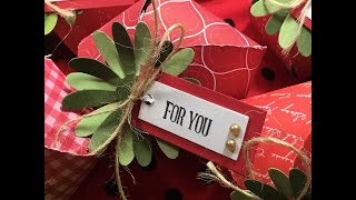 Strawberry Box for Chocolate with Stampin Up Suppies