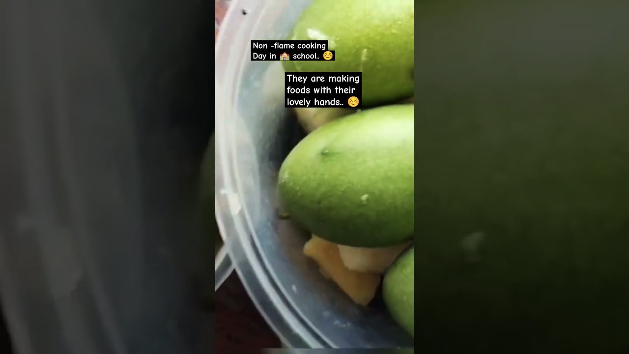 Non-flame cooking Day in 🏫 school before summer vacation.. 🥰