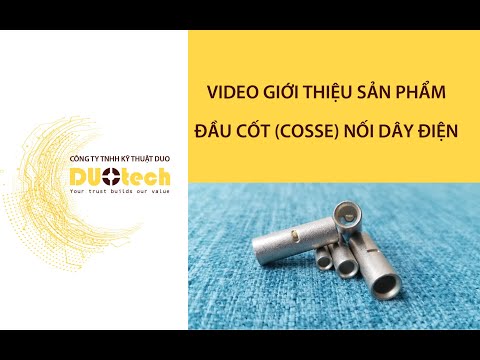 Video Đầu cốt (cosse) nối dây điện dạng Nối tiếp và Song song - youtube