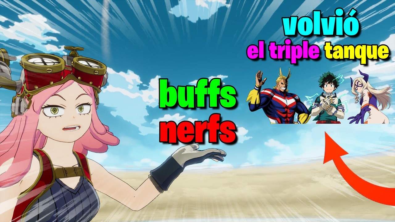 CAMBIOS DE BALANCE MY HERO ULTRA RUMBLE ❤️