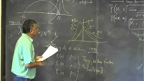 Satya Majumdar - Introduction to random matrix theory (6)