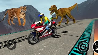 Impossible Motor Bike Gameplay  – 3D Motorcycle Reaching Games #6 – Motorcycle Simulator screenshot 3