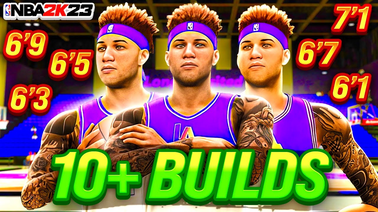 I'VE CREATED 10 BUILDS IN NBA 2K23... WHAT HAVE I LEARNED? - YouTube