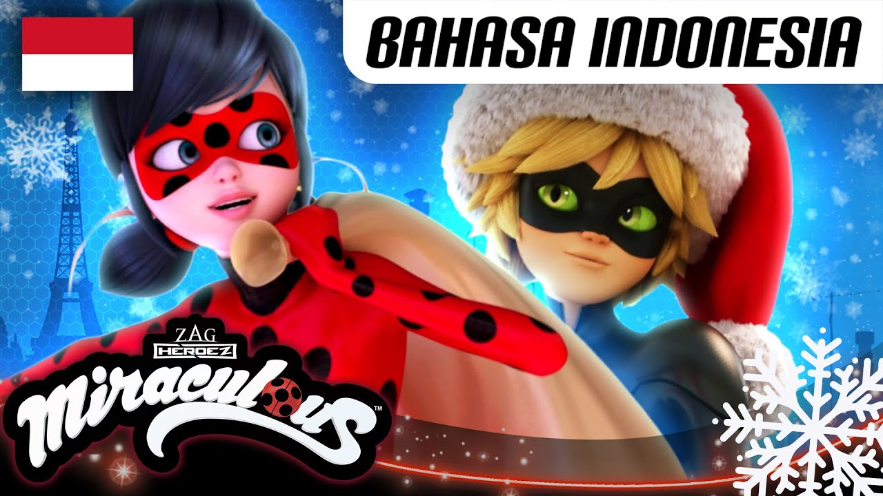 MIRACULOUS | Bahasa Indonesia 🇮🇩 |🐞❄️ NATAL – Kompilasi 1 🎁🐾| 25 MENIT | Ladybug & Cat Noir